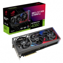 Tarjeta de video Nvidia Asus ROG Strix GeForce RTX 4080 16GB GDDR6X OC Edition, Aura Sync - ROG-STRIX-RTX4080-O16G-GAMING