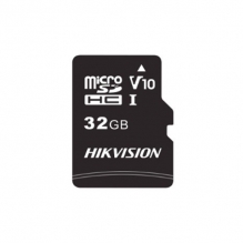 Memoria SD Hikvision 32GB, 92 MB/s, 20 MB/s, Clase 10 - HS-TF-C1(STD)/32G/ADAPTER