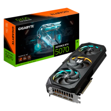 Tarjeta de Video Gigabyte GeForce RTX 5070 Gaming OC, 12 GB GDDR7, 192-bit, PCIe 5.0, DLSS 4, WINDFORCE, RGB Halo &ndash; GV-N5070GAMING OC-12GD