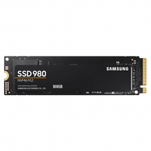 Unidad de Estado Solido SSD NVMe M.2 Samsung 980, 500GB, 3,500/3,000 Mb/s, PCI Express 3.0 - MZ-V8V500B/AM