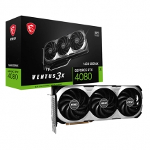 Tarjeta de video Nvidia MSI GeForce RTX 4080 Ventus 3X 16GB GDDR6X, DLSS 3 - 912-V511-044
