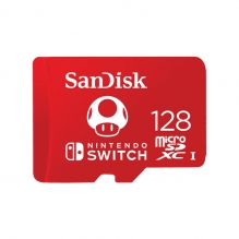 Memoria Micro SDXC SanDisk 128GB Para Nintendo Switch - SDSQXBO-128G-AWCZA