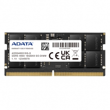 Memoria RAM Adata SO-DIMM 16GB DDR5 4800Mhz - AD5S480016G-S