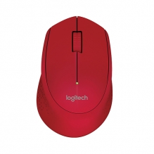 Mouse Logitech M280 Rojo, Inalámbrico - 910-004286