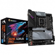 Tarjeta Madre Gigabyte Z690 Aorus Pro, ATX, 12th Gen Intel, LGA1700, DDR5 6200Mhz OC, Quad M.2, RGB Fusion 2.0