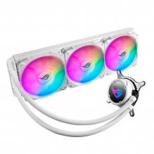 Enfriamiento Liquido Asus ROG Strix LC 360 RGB White Edition, 360mm, Aura Sync
