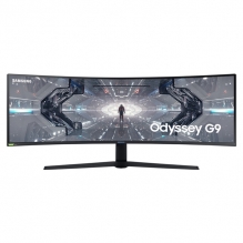 Monitor Gamer Samsung Odyssey G9 49" Curvo, 5120 x 1440, 240Hz, 1ms, QLED, HDR1000, DQHD, Nvidia G-Sync