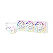 Enfriamiento Líquido Balam Rush Hydrox Pro V2 HX36, 360mm, 3 Ventiladores, RGB, Blanco - BR-941877