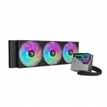 Enfriamiento Líquido DeepCool LT360 ARGB, 360mm, 3 Ventiladores ARGB, Negro - R-LT360-BKAMNC-G-1