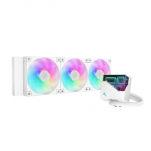 Enfriamiento Líquido DeepCool LT360 WH ARGB, 360mm, 3 Ventiladores ARGB, Blanco - R-LT360-WHAMNC-G-1