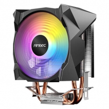 Disipador para CPU Antec A30 Neo ARGB | 92mm | 1 ventilador | ARGB | 23.2 dBA | 800~2000 RPM | 2 Heat Pipes | Soporte Universal - A30-NEO-ARGB
