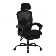 Silla Gamer Balam Rush Bolt Nou B, Inclinación 140°, Soporta 130 kg, Reposapiés, Negro - BR-940542