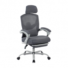 Silla Gamer Balam Rush Bolt Nou W, Inclinación 140°, Soporta 130 kg, Reposapiés, Gris - BR-940559