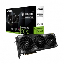 Tarjeta de video ASUS TUF Gaming GeForce RTX 5070 OC Edition, 12GB, GDDR7, PCI Express 5.0 - TUF-RTX5070-O12G-GAMING