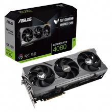 Tarjeta de video Nvidia Asus TUF Gaming GeForce RTX 4080 16GB GDDR6X OC Edition, Aura Sync - TUF-RTX4080-O16G-GAMING