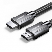 Cable UGREEN HDMI 2.0, Nylon Negro, 1m - 70322