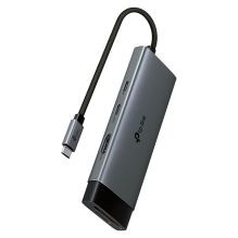 Adaptador HUB TP-Link UH7020C, USB-C 7 en 1 con HDMI 4K@60Hz, SD/MicroSD y Carga Rápida – AC-13170