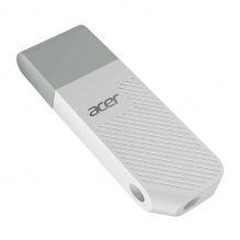 Memoria USB Acer UP300, 128GB, USB A 3.2, Lectura 120MB/s, Escritura 100MB/s, Blanco - BL.9BWWA.567