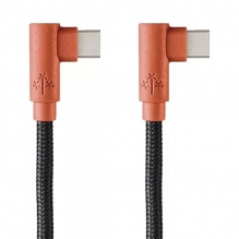 Cable Hune USB-C a USB-C, 1.2m, Corteza - AT-ACC-CA-353-CORTEZA