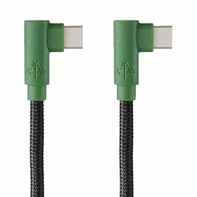Cable Hune USB-C a USB-C, 1.2m, Bosque - AT-ACC-CA-353-BOSQUE