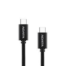 Cable Adata USB-C a USB-C, Negro, 1 Metro - CACC-100PN-BK