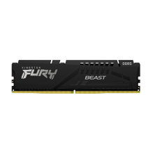 Memoria RAM Kingston Fury Beast 16 GB, DDR5, 5600 MT/s, EXPO, CL36, Disipador – KF556C36BBE-16