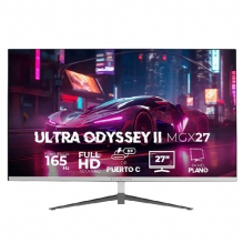 Monitor Balam Rush Ultra Odyssey II MGX27, 27", 1920 x 1080, 165Hz, 1ms, HDMI, Displayport, Blanco - BR-938303