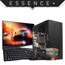 PC Essence + | AMD Ryzen 3 3200G | 8GB 3200Mhz | SSD 480GB | Monitor | Teclado y Mouse