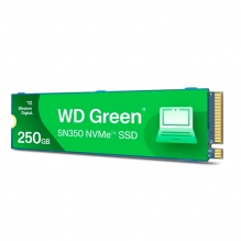 Unidad de Estado Solido SSD NVMe M.2 2280 Western Digital SN350, 250GB, 2,400 / 1,500 MB/s - WDS250G2G0C