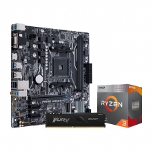 Combo de Actualización AMD Ryzen 3 3200G / Asus Prime A320M-K / 8GB RAM 3200 Mhz