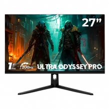 Monitor BalamRush Ultra Odyssey Pro MGP27P, 27", 1920 x 1080, 200Hz, 1ms, 2x HDMI, 1x Displayport, Negro - BR-938624