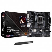 Tarjeta Madre ASRock B650M Phantom Gaming Lightning WiFi, Socket AM5, Micro-ATX, DDR5 7200Mhz, 3x M.2, PCIe 5.0