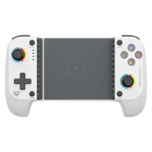 Gamepad Inalambrico Balam Rush Kontrol Move G626, Bluetooth 5.0, Botones Mecanicos, Gatillos Sensibles, RGB, Android, iOS, Blanco - BR-940481