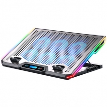 Base Enfriadora para Laptop Acteck Froost Epic BE640, 6 Ventiladores, 15.6'', RGB, 7 Niveles - AC-940788