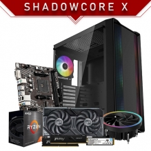 PC Gamer ShadowCore X | AMD Ryzen 5 5600 GT | Nvidia RTX 4060 8GB | RAM 16GB DDR4 3200Mhz | HP FX700 1TB M.2 | 4 Ventiladores RGB