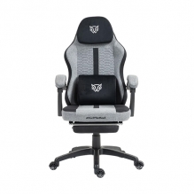 Silla Gamer Balam Rush Force Plus Z1, Reclinable, 120Kg, Gris con Negro - BR-940757