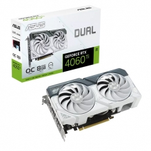 Tarjeta de Video Asus Dual Nvidia Geforce RTX 4060 Ti OC, 8GB, GDDR6 - DUAL-RTX4060TI-O8G-WHITE