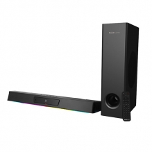 Barra de Sonido Creative Sound Blaster Katana V2X, Bluetooth, 180W, 3.5mm, Subwoofer, RGB - 51MF8400AA000