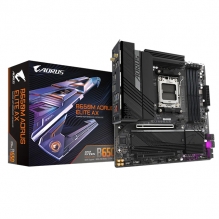 Tarjeta Madre Gigabyte B650M Aorus Elite AX, Micro ATX. AM5, DDR5 7600Mhz, x2 M.2, Wifi, Bluetooth