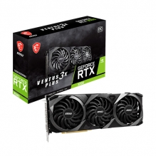 Tarjeta de video Nvidia MSI GeForce RTX 3080 Ventus 3X Plus 12G OC LHR, 12GB GDDR6X - WHITE BOX