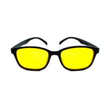 Lentes BRobotix Anti-Radiación para Computadora, Negro/Amarillo – 302808