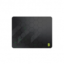 Mousepad Gamer Brobotix, Diseño Hexágono, Superficie Suave, Base Antiderrapante, Bordes Cocidos, Tamaño 31×40 cm, Color Gris - 6007075