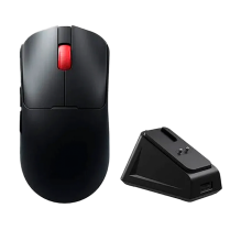 Mouse Gamer Inal&aacute;mbrico AULA SC380 Pro Black, 12,000 DPI, PAW3311, 1000 Hz, Tri-Mode, Base de Carga, 55 g &ndash; 8500-0125