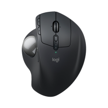 Trackball Inal&aacute;mbrico Logitech MX Ergo S, Bluetooth / 2.4 GHz, ergon&oacute;mico, grafito &ndash; 910-007261