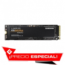 Unidad de Estado Solido SSD NVMe M.2 Samsung 970 Evo Plus, 500GB, 3500/2700, PCI Express 3.0 - Precio Especial
