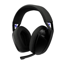 Diadema Gamer Inalámbricos Logitech G321 LIGHTSPEED, Bluetooth 5.2, 2.4 GHz, micrófono flip-to-mute, USB-C, negro – 981-001562