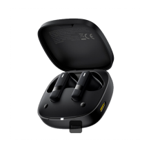 Aud&iacute;fonos Inal&aacute;mbricos Baseus Bowie E20, Bluetooth 5.3, 33H con Estuche, IPX5, Negro &ndash; A00069700113-00