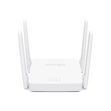 Router Mercusys AC10 Wi-Fi AC1200, Doble Banda, 4 Antenas Alta Ganancia, Multimodo