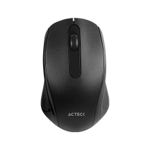 Mouse Inal&aacute;mbrico Optimize MI240 Acteck, est&aacute;ndar, USB, negro &ndash; AC-928885