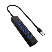 HUB USB C 7 en 1 Port X7C DH607 / 7xUSB  / 3.0 / USB A / Advanced Negro. AC-937030